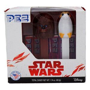 PEZ Star Wars Chewbacca & Poag Dispensers